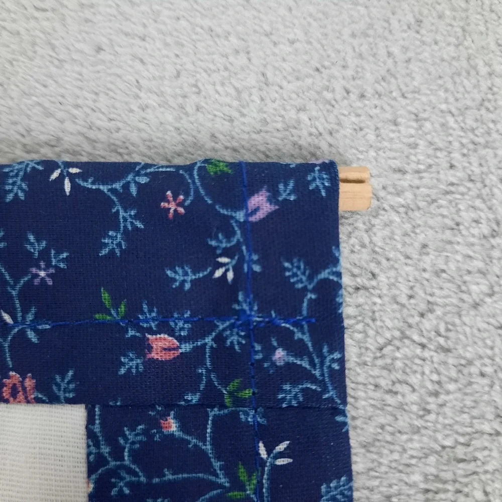 Handmade applique fabric